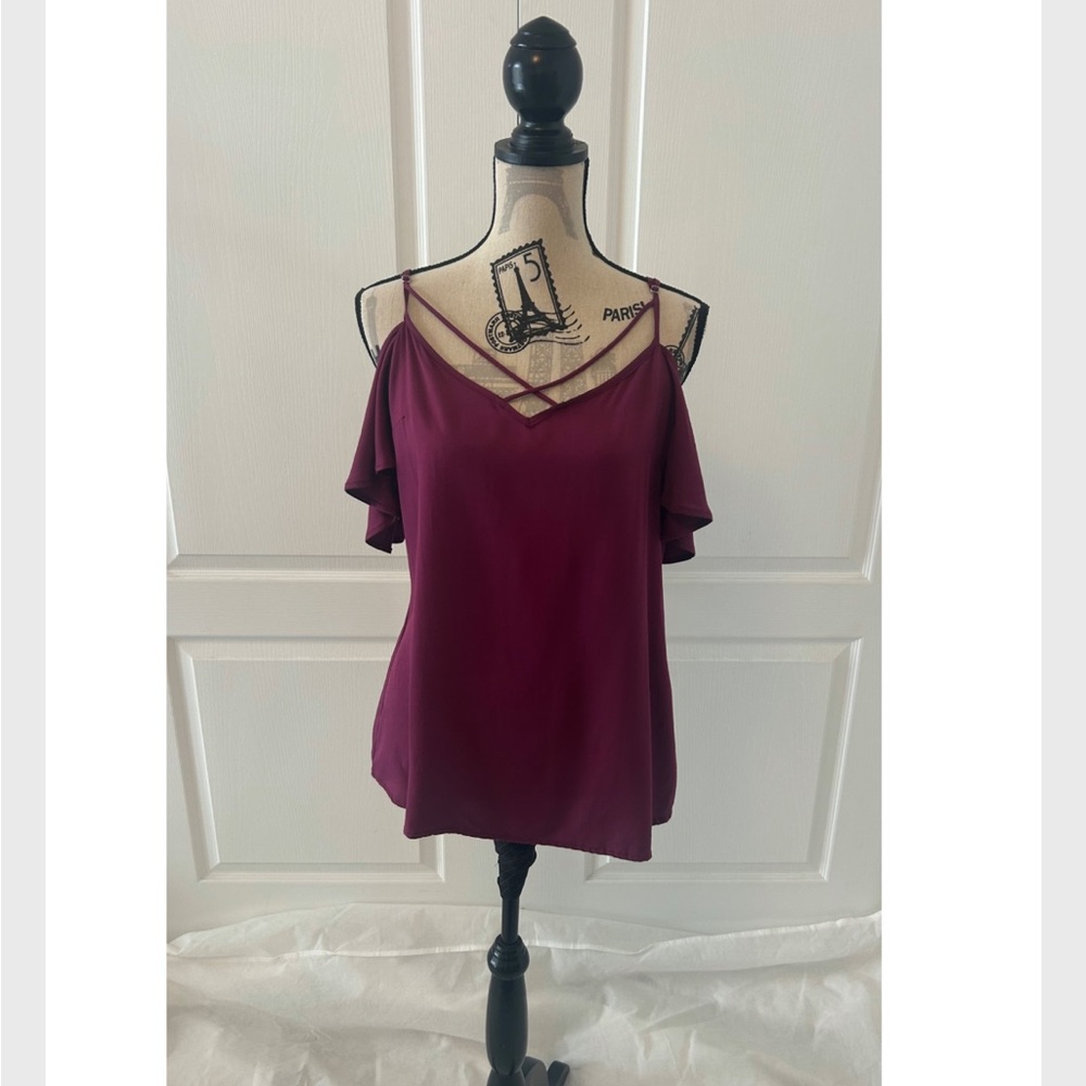 Purple blouse
